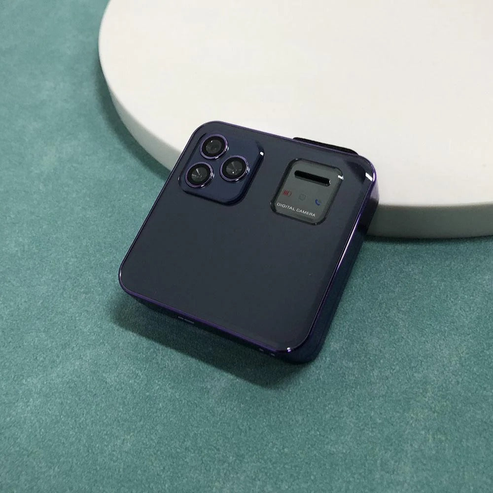 Mini Slide i19 Pro telefon, 2.4 hüvelykes kijelző, Dual SIM, kamera, FM rádió, Bluetooth, fizikai gombok, feloldva