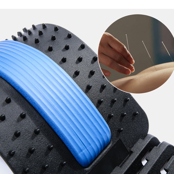 Ergonomikus testtartásjavító rezgéssel a hátra – Állítható deréktámasz eszköz