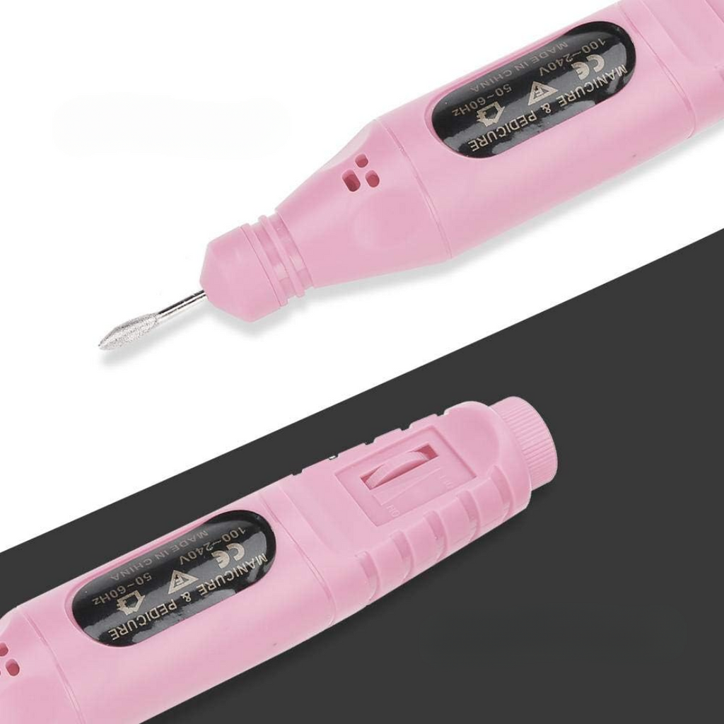 Elektromos körömreszelő USB töltéssel – Komplett professzionális manikűr szett