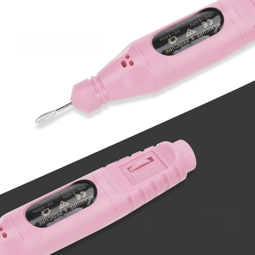Elektromos körömreszelő USB töltéssel – Komplett professzionális manikűr szett