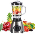 2 az 1-ben elektromos turmixgép darálóval | 1.5L | 650W | 5 sebesség + Pulse funkció | Rozsdamentes acél pengék | Turmixolás, Smoothie, Jégaprítás
