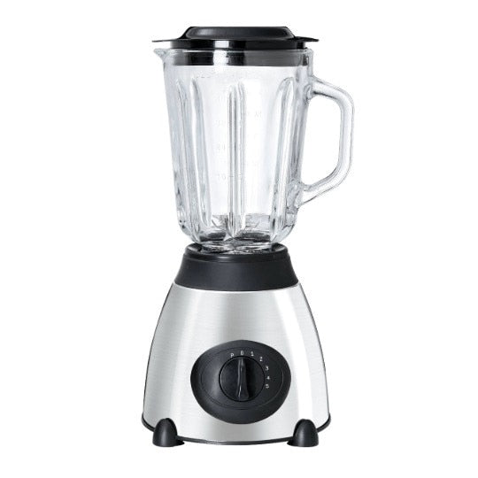 2 az 1-ben elektromos turmixgép darálóval | 1.5L | 650W | 5 sebesség + Pulse funkció | Rozsdamentes acél pengék | Turmixolás, Smoothie, Jégaprítás