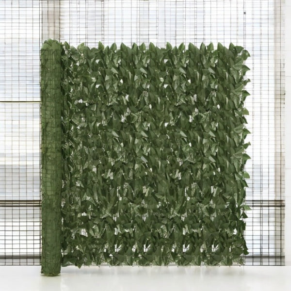 Mesterséges sövény realisztikus levelekkel, könnyen szerelhető, kültéri és beltéri dekorációhoz, 1m x 3m